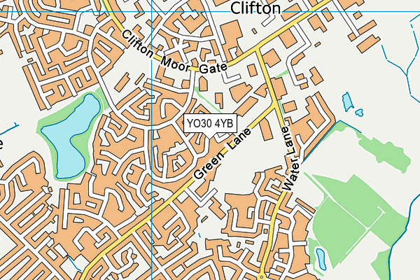 Map of WHITLEY CLOSE 1970 LIMITED at district scale