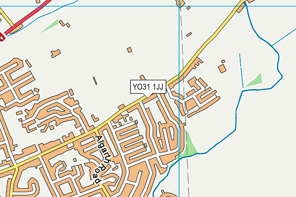 YO31 1JJ map - OS VectorMap District (Ordnance Survey)