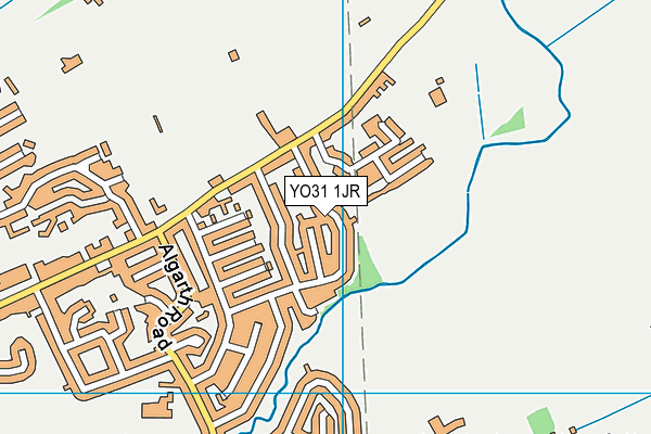 YO31 1JR map - OS VectorMap District (Ordnance Survey)