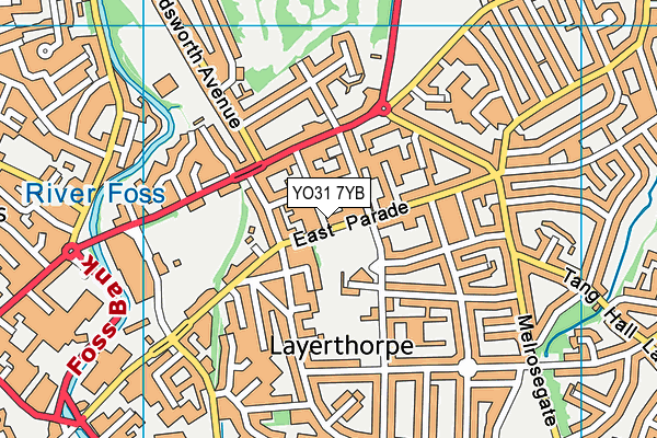 Map of 2MW HEWORTH LTD at district scale