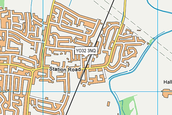 YO32 3NQ map - OS VectorMap District (Ordnance Survey)