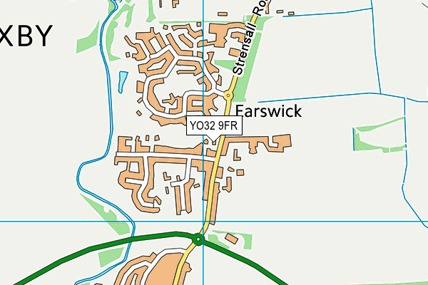 Map of HIGH GARTH (EARSWICK) MANAGEMENT COMPANY LIMITED at district scale