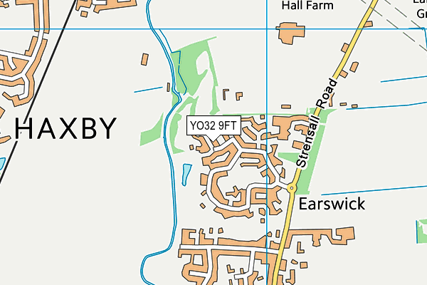 Map of WILLABY LTD at district scale
