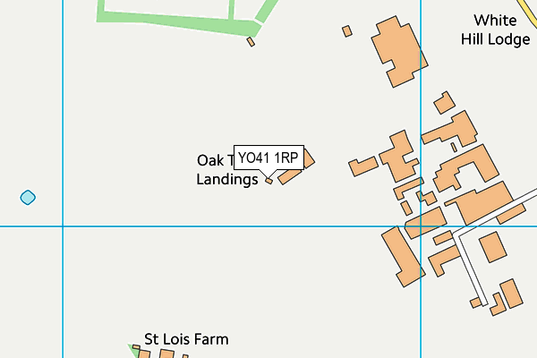 YO41 1RP map - OS VectorMap District (Ordnance Survey)