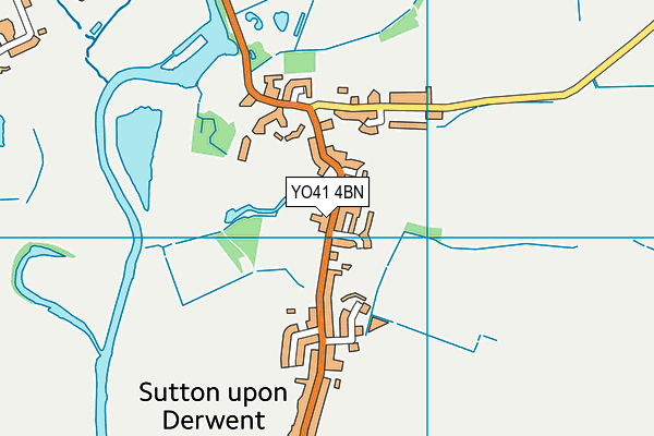 Sutton Upon Derwent Church of England Voluntary Controlled Primary School map (YO41 4BN) - OS VectorMap District (Ordnance Survey)