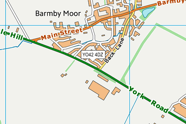 Map of YORK WOOD FLOORING LIMITED at district scale