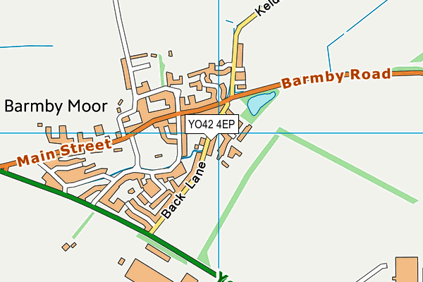 YO42 4EP map - OS VectorMap District (Ordnance Survey)