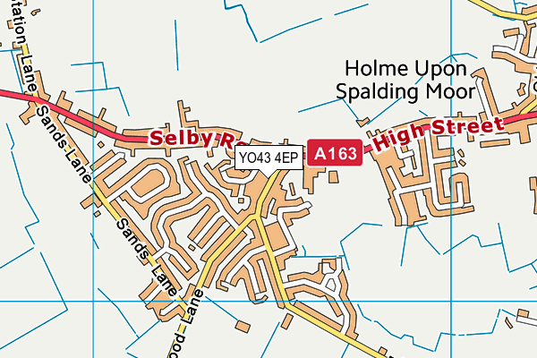 Map of SM SERVICES YORKSHIRE LIMITED at district scale