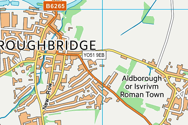 Boroughbridge Primary School map (YO51 9EB) - OS VectorMap District (Ordnance Survey)