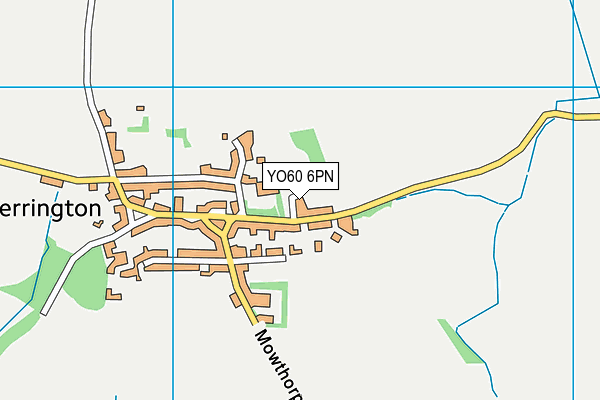 YO60 6PN map - OS VectorMap District (Ordnance Survey)