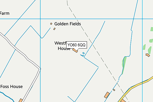 YO60 6QQ map - OS VectorMap District (Ordnance Survey)