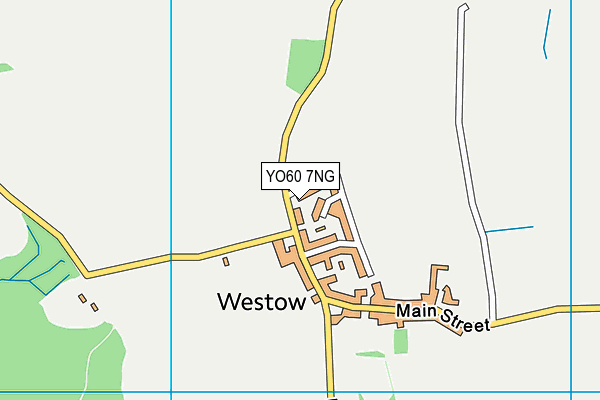 YO60 7NG map - OS VectorMap District (Ordnance Survey)