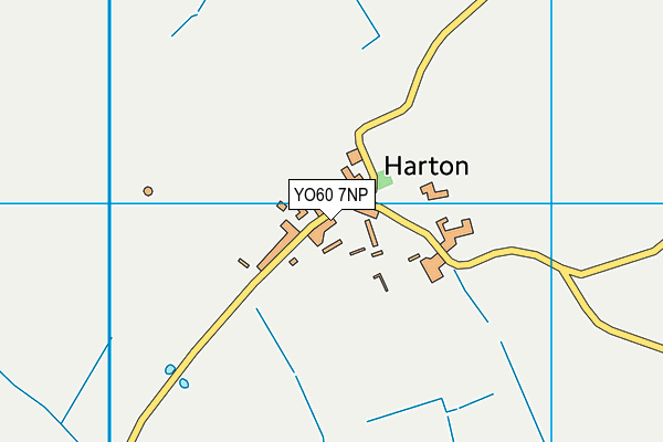 YO60 7NP map - OS VectorMap District (Ordnance Survey)
