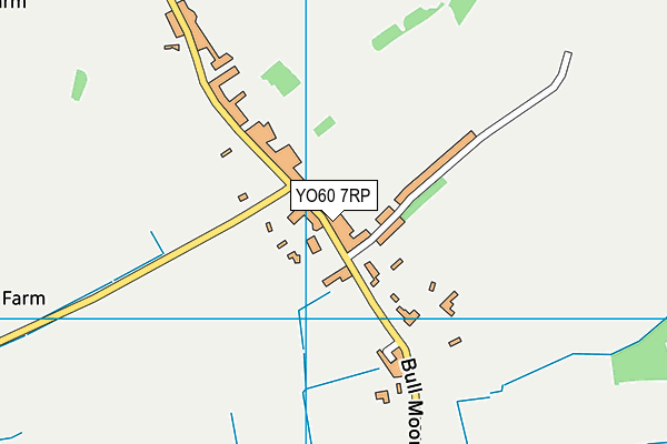 YO60 7RP map - OS VectorMap District (Ordnance Survey)