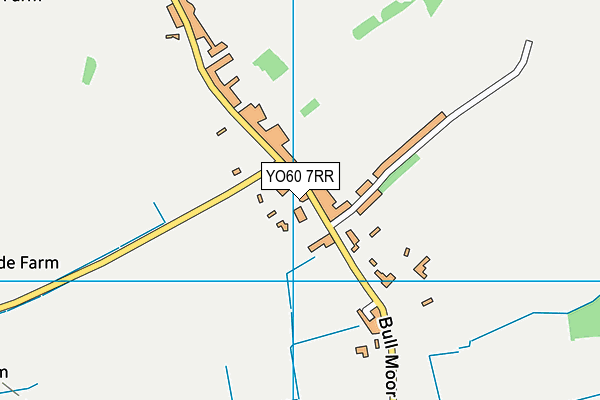 YO60 7RR map - OS VectorMap District (Ordnance Survey)