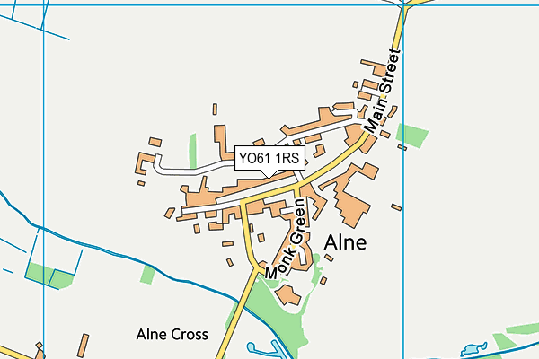 Map of YORK APOTHECARY LTD at district scale