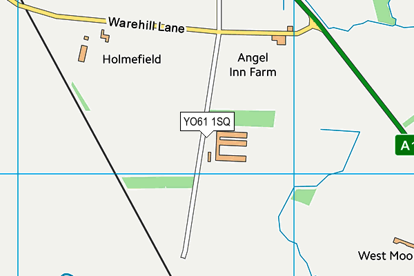 YO61 1SQ map - OS VectorMap District (Ordnance Survey)