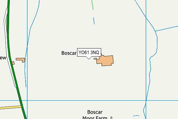YO61 3NQ map - OS VectorMap District (Ordnance Survey)