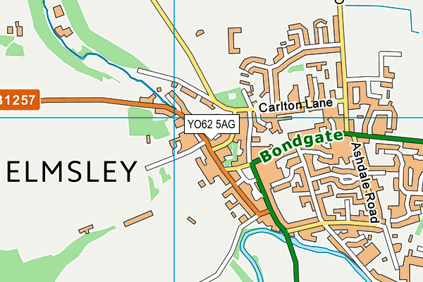 Map of HELMSLEY BLACK CABS LTD at district scale