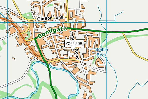 Map of ANDREW RICHARDSON TRANSPORT LIMITED at district scale