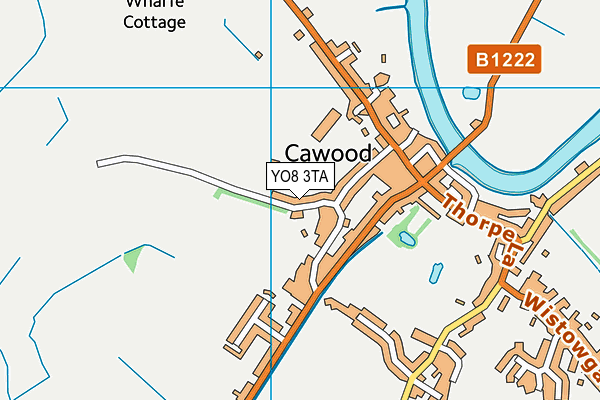 Map of TAYLOR FARMS (CAWOOD) LIMITED at district scale