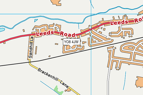 Map of GROUND SCREW YORKSHIRE LTD at district scale
