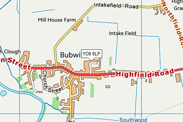 Map of BUBCOMMERCIAL LTD at district scale