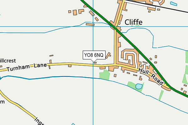 Map of CLIFFE MEADOWS HOLIDAY PARK LIMITED at district scale