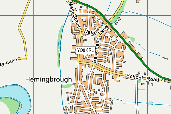 Map of CHURCH VIEW (HEMINGBROUGH) MANAGEMENT COMPANY LIMITED at district scale