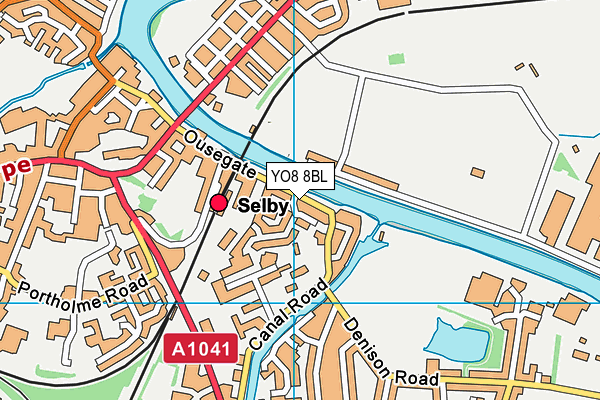 Map of ABBEY PERSONNEL SERVICES LIMITED at district scale