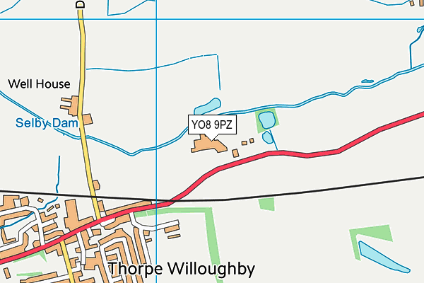 Map of CAMPEYS OF SELBY LIMITED at district scale