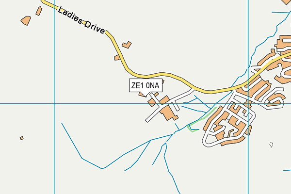 ZE1 0NA map - OS VectorMap District (Ordnance Survey)