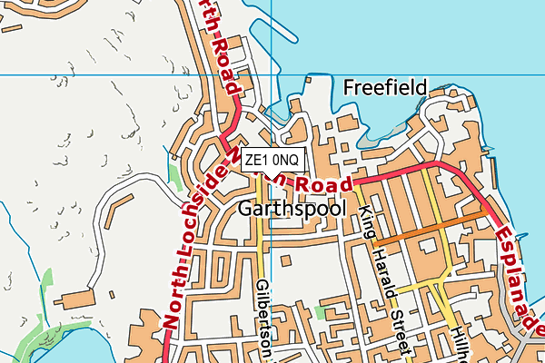 Map of C.T. SHETLAND (T.M.) LIMITED at district scale