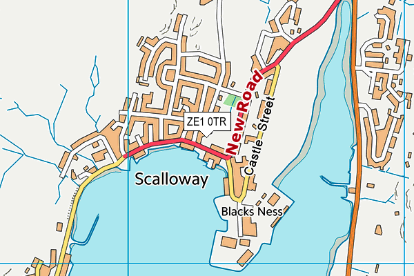 Map of H. WILLIAMSON & SONS (SCALLOWAY) LIMITED at district scale