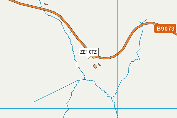 ZE1 0TZ map - OS VectorMap District (Ordnance Survey)