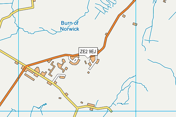 ZE2 9EJ map - OS VectorMap District (Ordnance Survey)