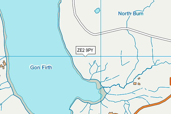 ZE2 9PY map - OS VectorMap District (Ordnance Survey)