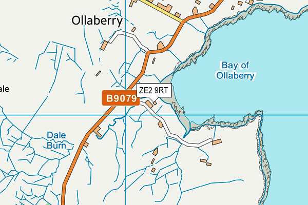 ZE2 9RT map - OS VectorMap District (Ordnance Survey)