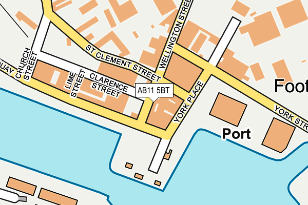 Map of ALLIED STEVEDORES LIMITED at local scale
