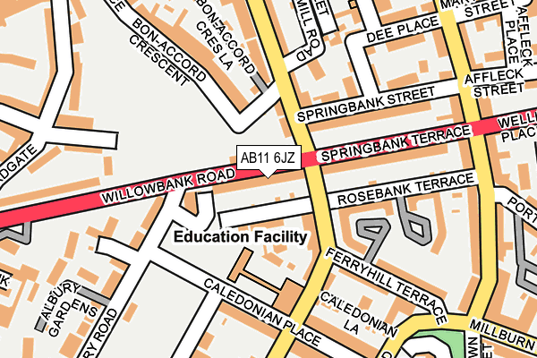 Map of GUILD STREET CAPITAL LIMITED at local scale