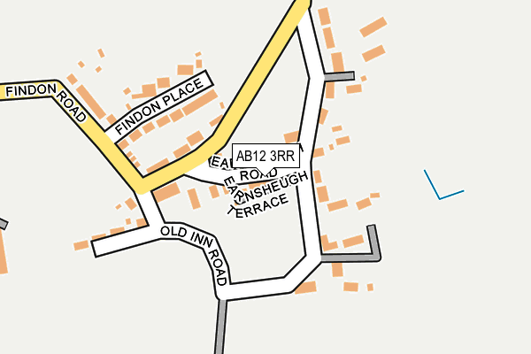 AB12 3RR map - OS OpenMap – Local (Ordnance Survey)