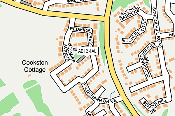 Map of ROBERTSON GLOBAL LTD at local scale