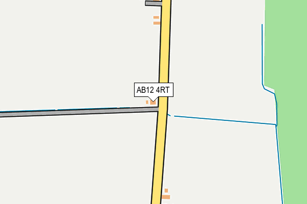 AB12 4RT map - OS OpenMap – Local (Ordnance Survey)