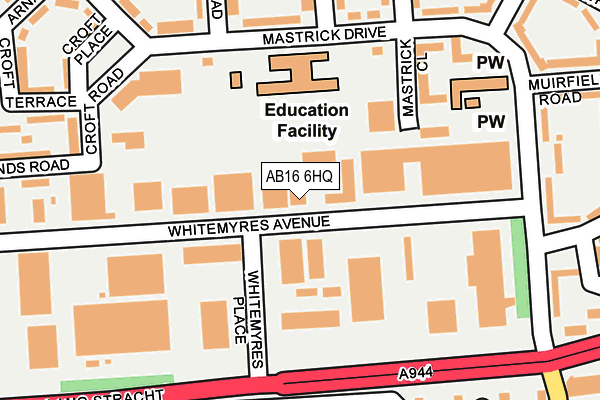 Map of ROTECH LIMITED at local scale