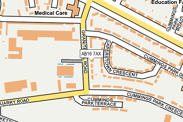 Map of MCCOURT ELECTRICAL LTD at local scale