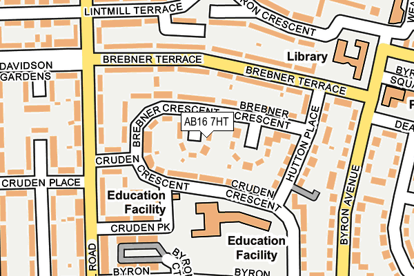 Map of SUPERIOR CLEANING LTD. at local scale