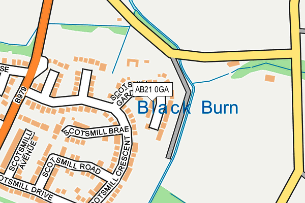 Map of BROMACH LTD at local scale