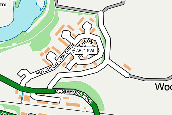 Map of INVERNESS AND EAST HIGHLANDS CLEANERS LIMITED at local scale