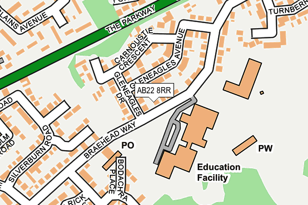 Map of NEWBURGH MOTORS LIMITED at local scale
