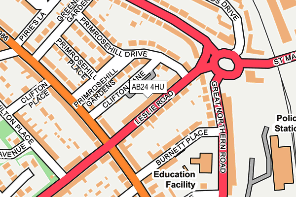 Map of WALKER ELECTRICAL SOLUTIONS LTD at local scale